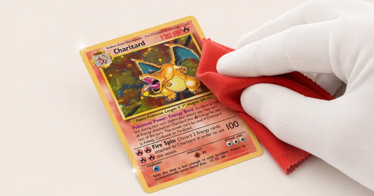 How to clean Pokémon cards safely (without ruining them)