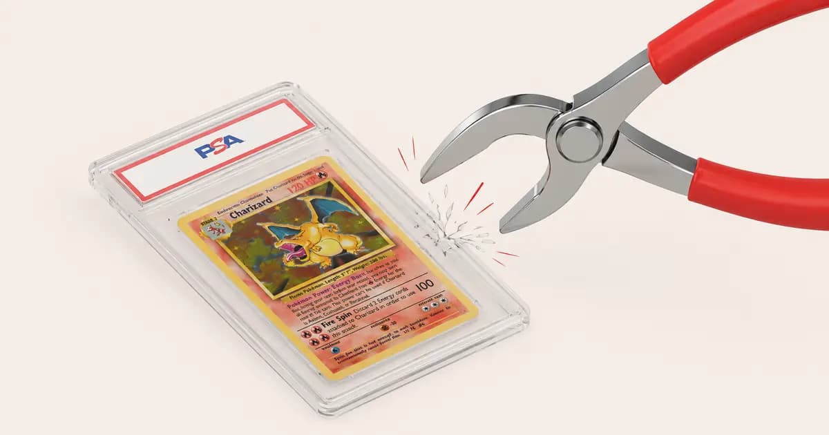 How to crack a PSA slab safely (and when you shouldn't)