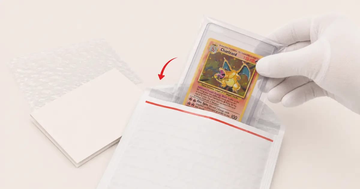 How to safely ship Pokémon cards for grading (or restoration)